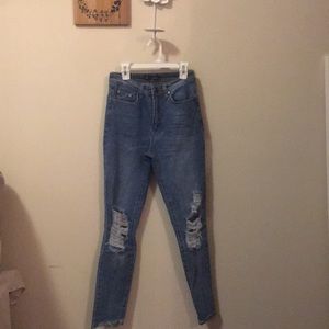 Misguided mom jeans
